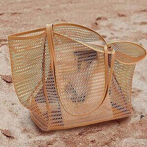 Brand New Mesh Beach Bag Big Capacity Shoulder Bag for Travel Beach Picnic